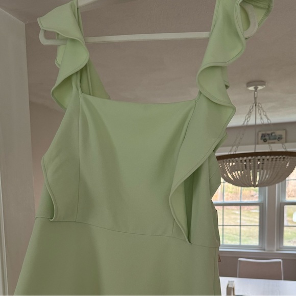 NWT-BCBGeneration, Mint, XL, Cocktail ruffle mini dress - Picture 5 of 7